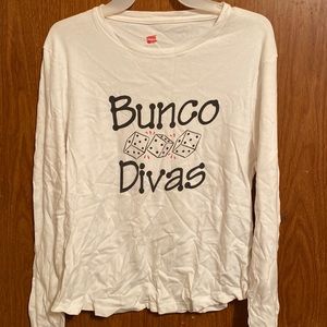 Hanes brand size Large shirt